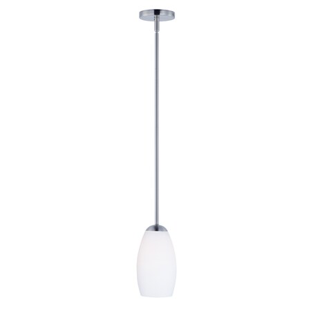 Maxim Lighting Taylor 1-Light 5" Wide Satin Nickel Pendant Light 91650SWSN